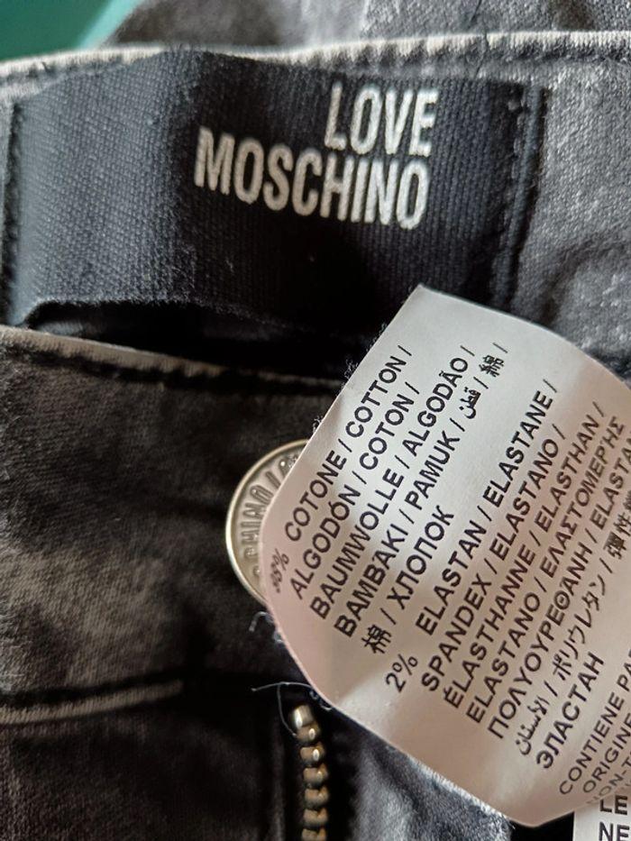 Slim taille haute Love Moschino taille w28 - photo numéro 15