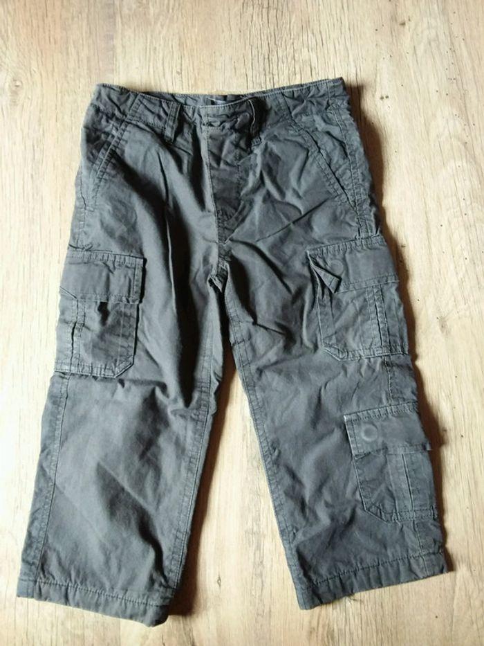 Pantalon en toile doublé - photo numéro 1