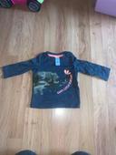 T-shirt manches longues 6-9 mois babyclub