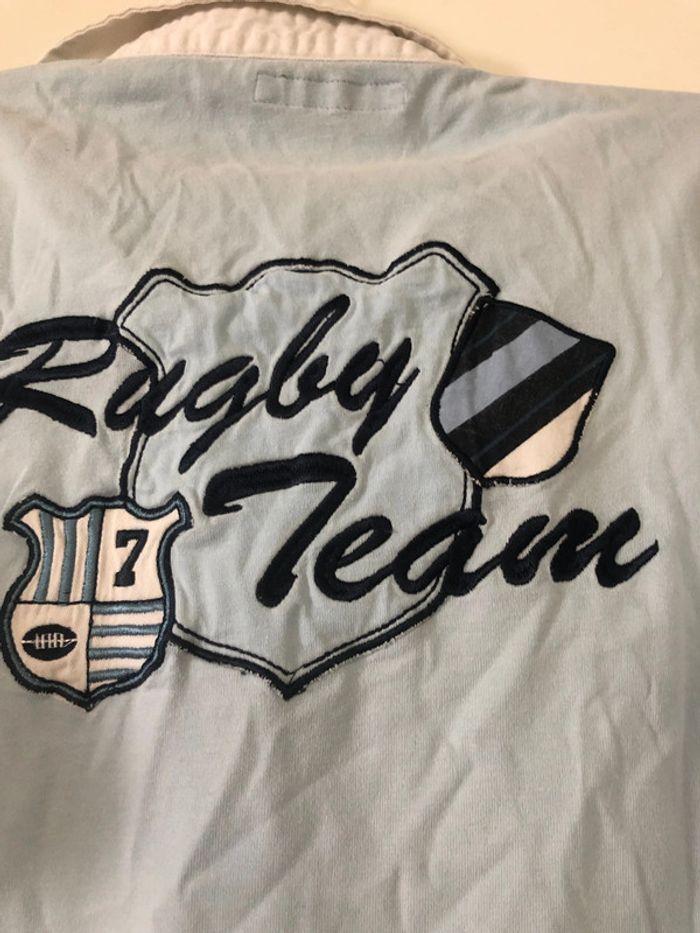 T-shirt / Polo de rugby . Rugby team . Taille L - photo numéro 6