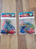 2 lots de bracelets cars