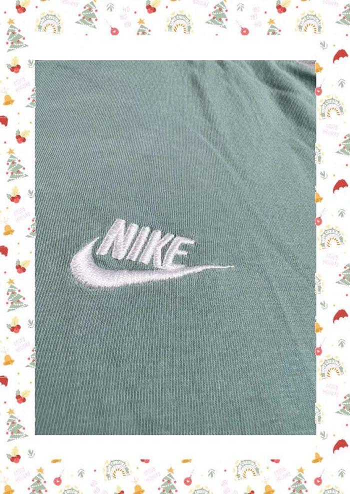 👕 T-shirt Nike logo brodé Turquoise Taille L 👕 - photo numéro 6