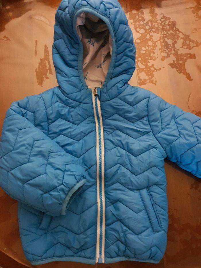 Manteau doudoune vertbaudet réversible - photo numéro 1