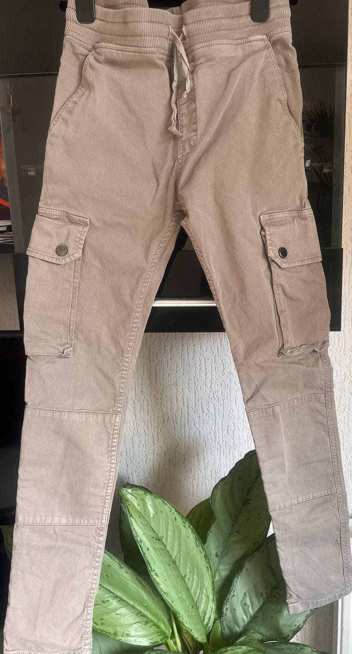 Pantalon cargo enfant taille xs - photo numéro 7