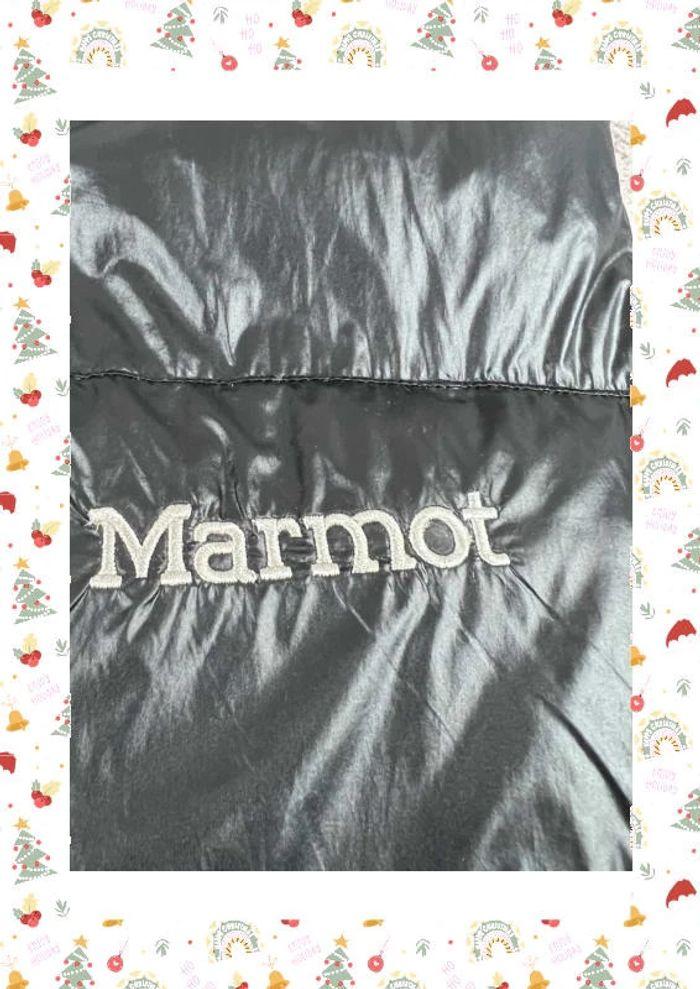 👕 Veste sans manche Doudoune Marmot avec logo brodé Noir Taille M 👕 - photo numéro 5