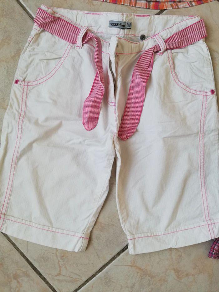 Lot jupe combishort Bermuda chemise 12 ans - photo numéro 2