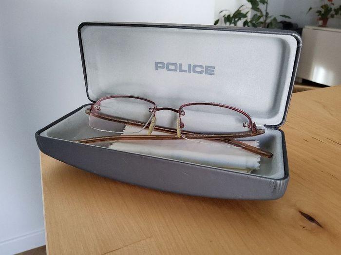 Monture lunettes de vue marque Police - photo numéro 2