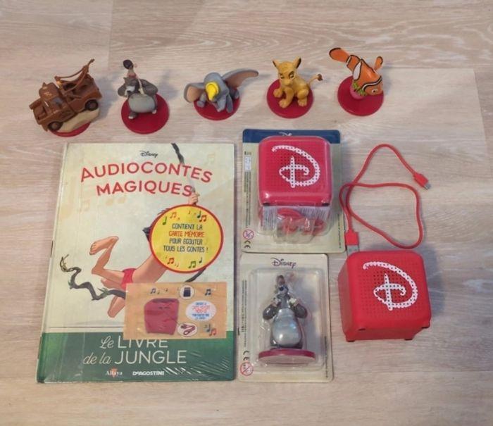 Lots 2 enceintes disney+ figurines