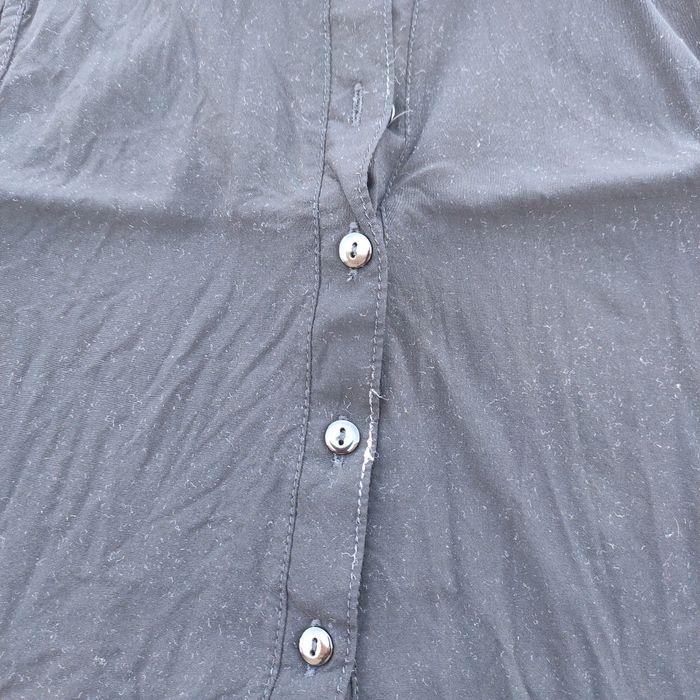 Chemise sans manche noir voile - photo numéro 5