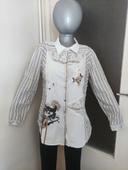 Chemise a motif taille 40