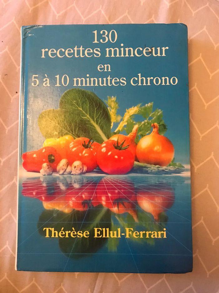 Livre 130 recettes minceur - photo numéro 1