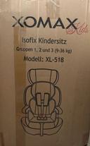 Xomax xl-518 kindersitz mit isofix siège auto de 9 a 36 kg