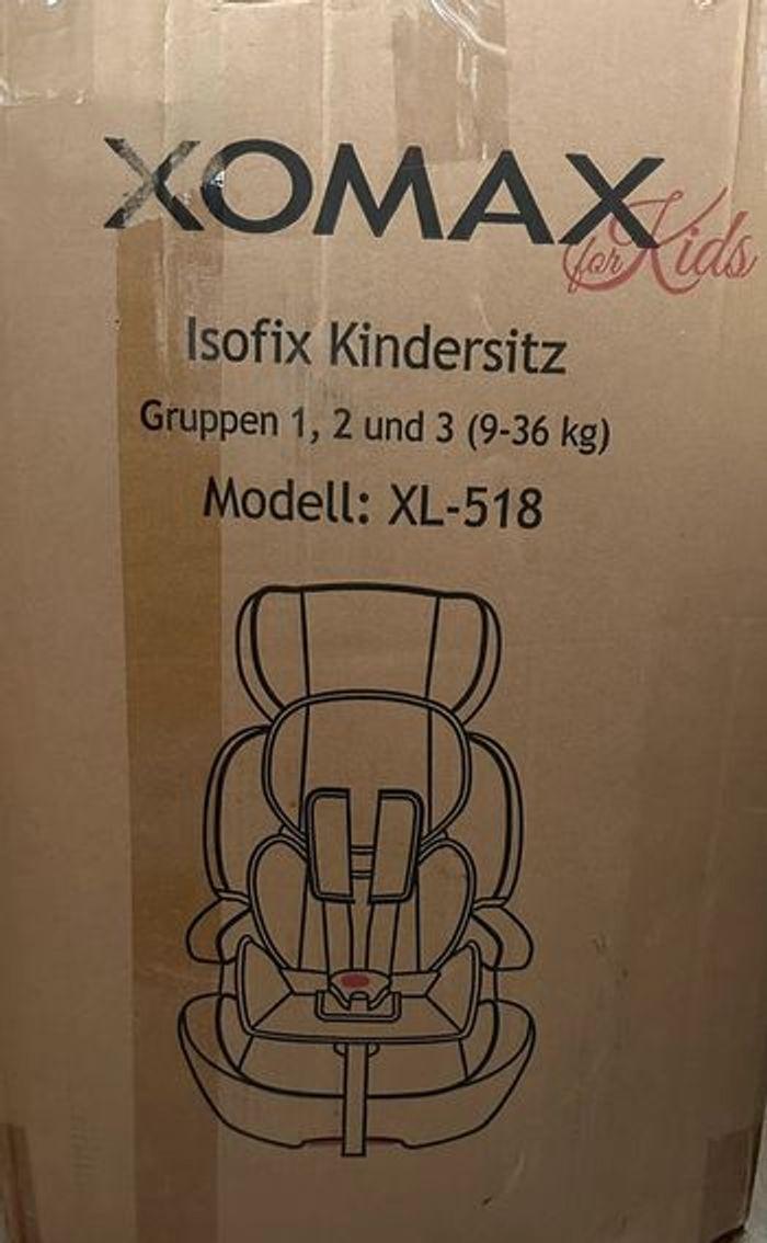 Xomax xl-518 kindersitz mit isofix siège auto de 9 a 36 kg - photo numéro 1