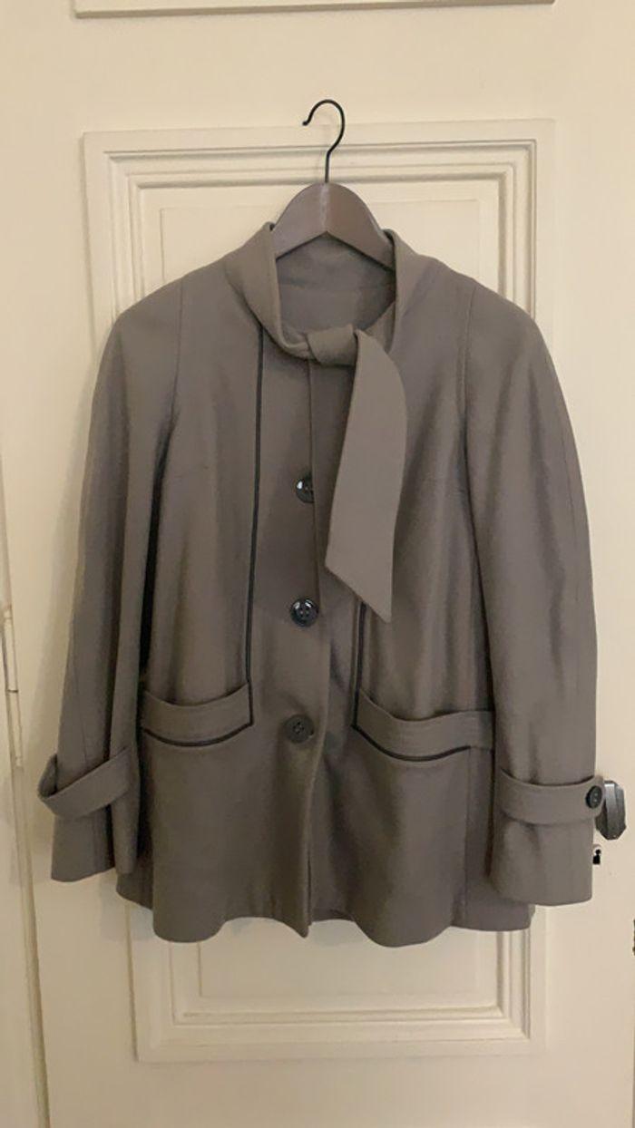 Manteau court chaud, Bill tornade, gris, taille 36 - photo numéro 2