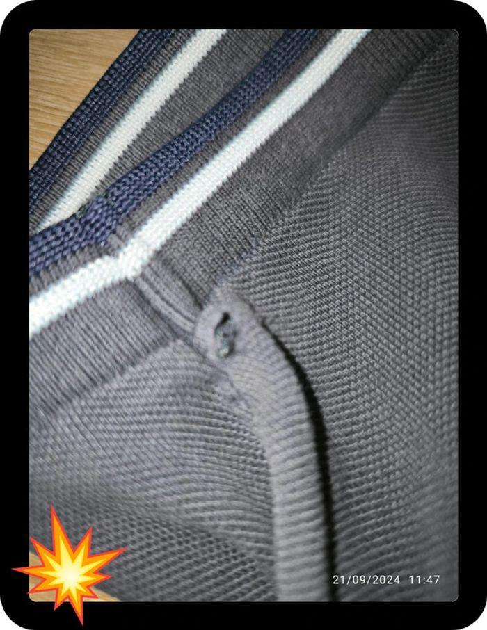 Polo manches courtes gris foncé Fred Perry taille L - photo numéro 7