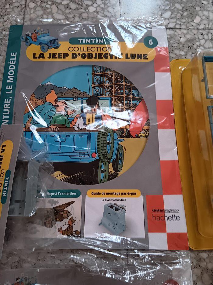 Collection jeep objectif lune tintin - photo numéro 2