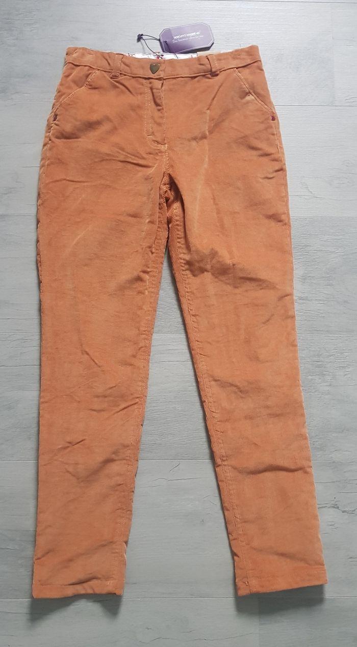 Pantalon velours fille 11 ans - photo numéro 1