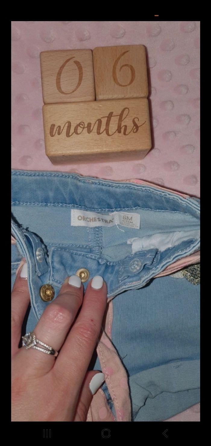 Short en jean 6 mois - photo numéro 3