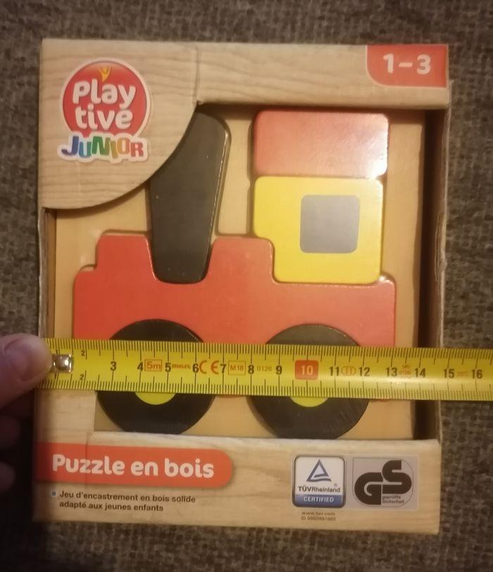 Puzzle bois locomotive Play Tive Neuf - photo numéro 3