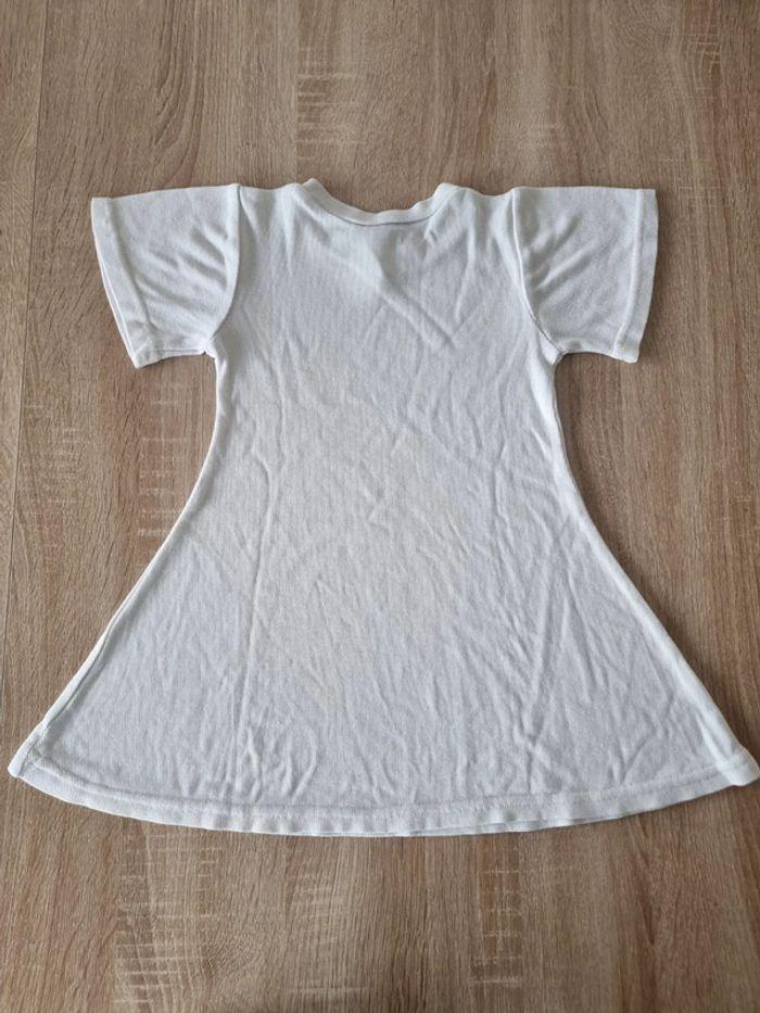 Robe blanche Citron doux taille 4 ans - photo numéro 2