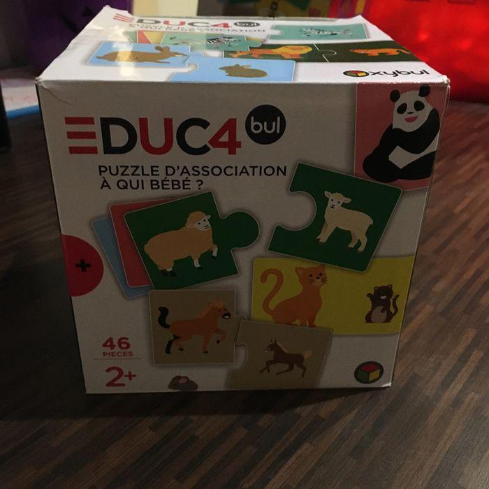 Puzzle d'association A qui bébé? Educ4bul d'Oxybul - photo numéro 1