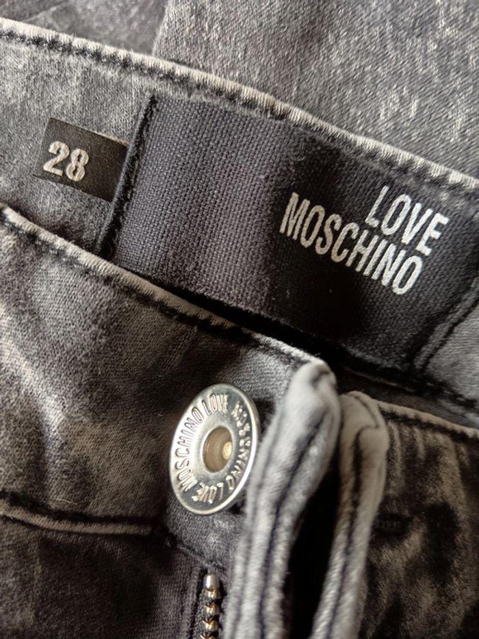 Slim taille haute Love Moschino taille w28 - photo numéro 13