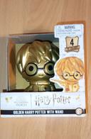 Golden Harry Potter figurine