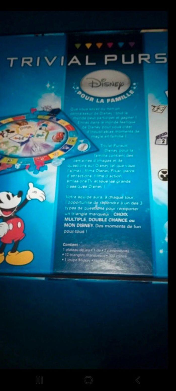 Jeu trivial pursuit disney. - photo numéro 5