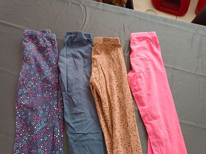 Lot 4 leggings 6 ans - photo numéro 1