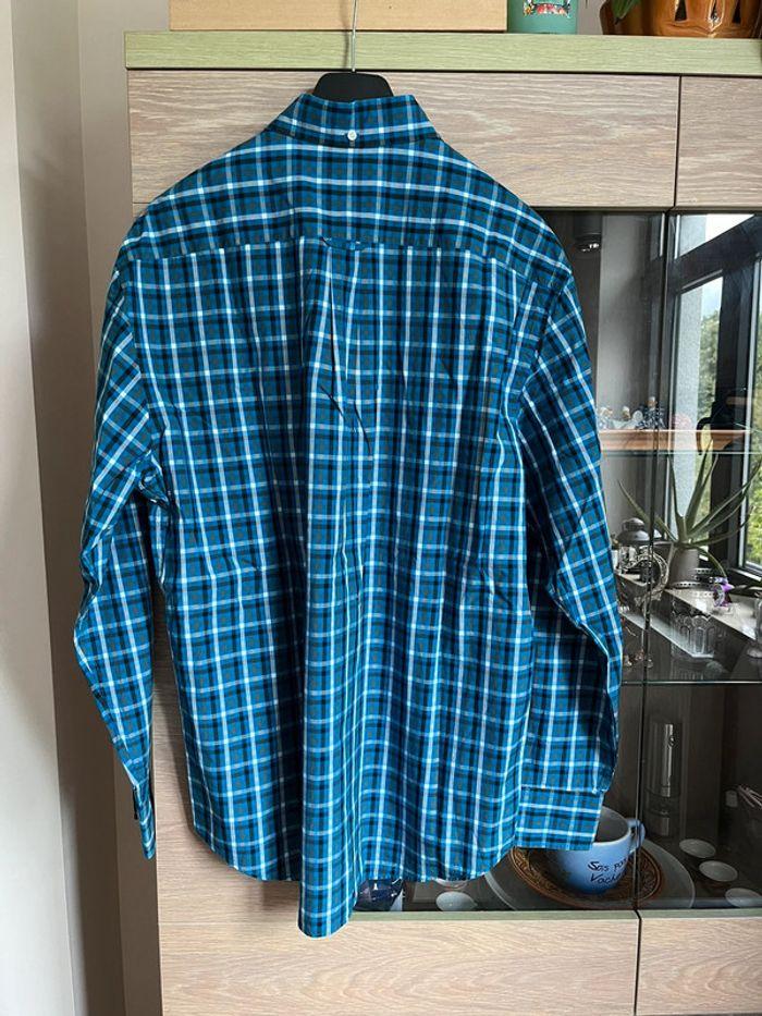 Chemise homme à carreaux manches longues taille L - photo numéro 2