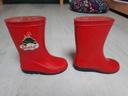 Bottes rouges taille 22