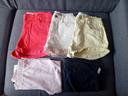 Lot 3 shorts et 2 pantacourts