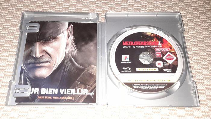 🔫Metal Gear Solid 4 : Guns of the Patriots - platinum - photo numéro 2