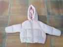 Veste bombers capuche bébé fille rose