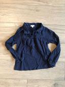 Blouse bleu marine