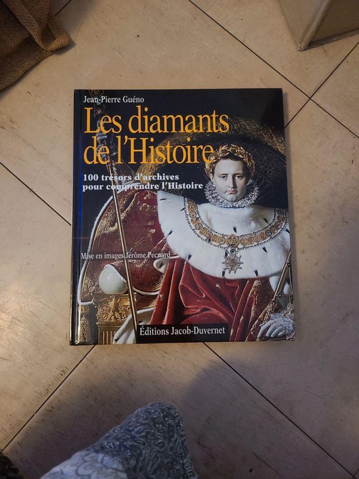 Livre les diamants de l'histoire - photo numéro 1