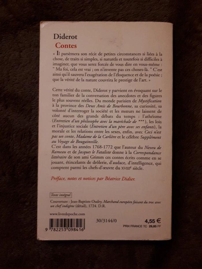 Contes, de Diderot - photo numéro 2