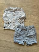 Chemise/short 1