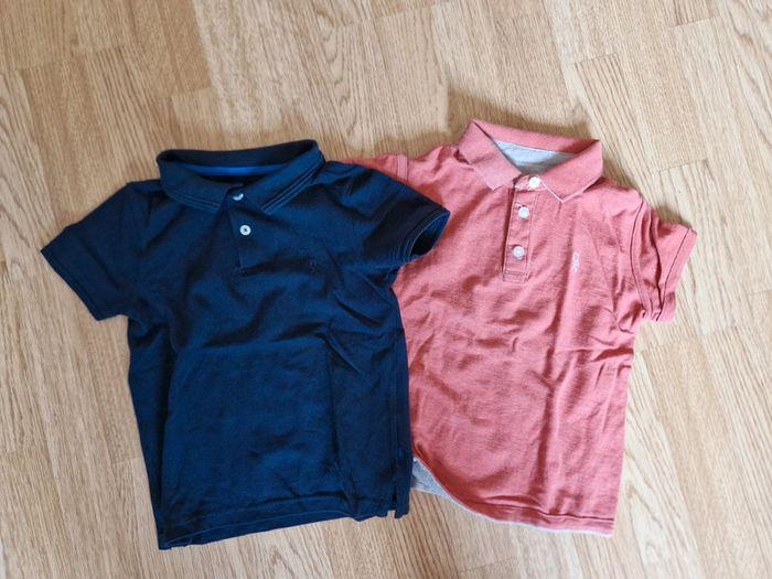 Lot de polo okaidi taille 4 ans