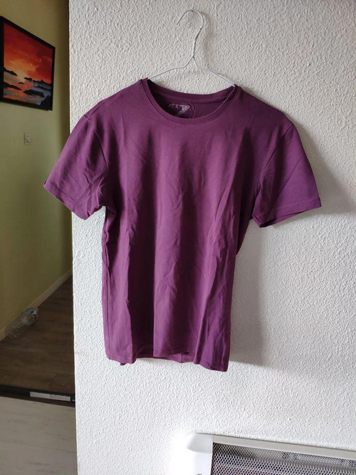 Lot 2 t-shirt violet - photo numéro 5