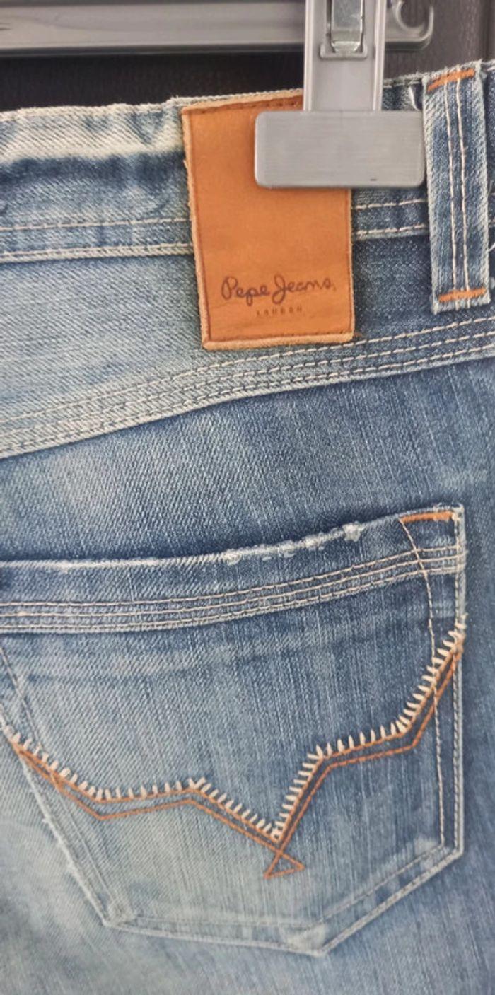 Jeans garçon bleu délavé. Pepe Jeans - photo numéro 6