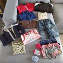 Lot de 12 vêtements 2/3/4 ans