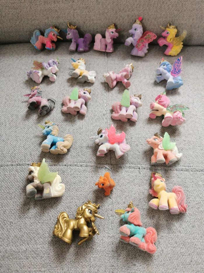 Gros lot de 21 figurines Poney Filly princesse magique unicorn my little pony - photo numéro 1