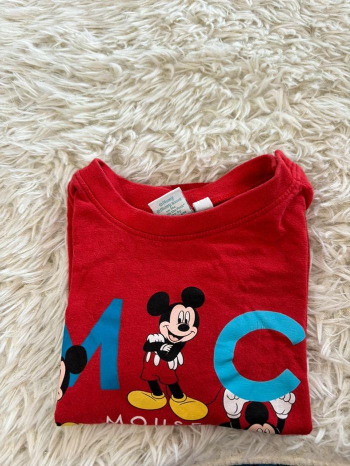 Joli teeshirt manches longues Disney taille 23 mois - photo numéro 3