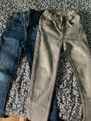 Lot jeans fille