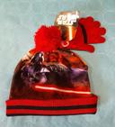 Bonnet + gants rouge et noir Star Wars Disney