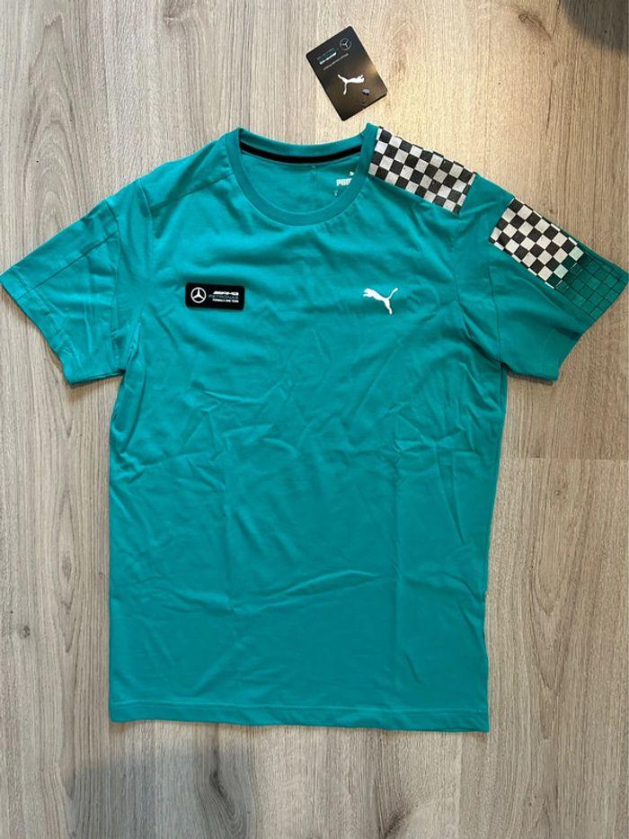 Tee shirt Puma Mercedes Formule 1 neuf S - photo numéro 2