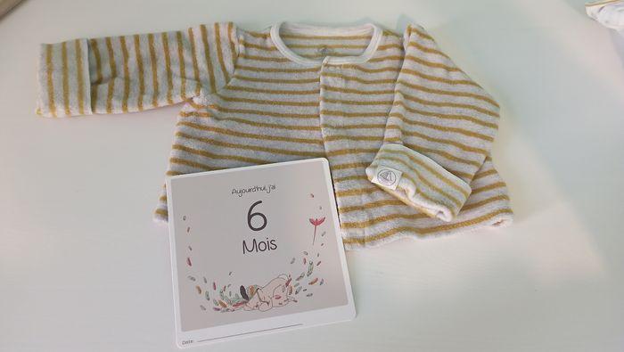 Ensemble léger en eponge - Petit bateau - 6m(67cm) - photo numéro 2