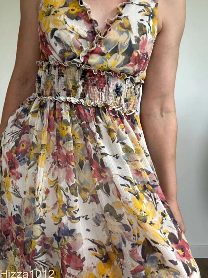 Robe longue fleurie La Redoute taille 38 💖 - photo numéro 5