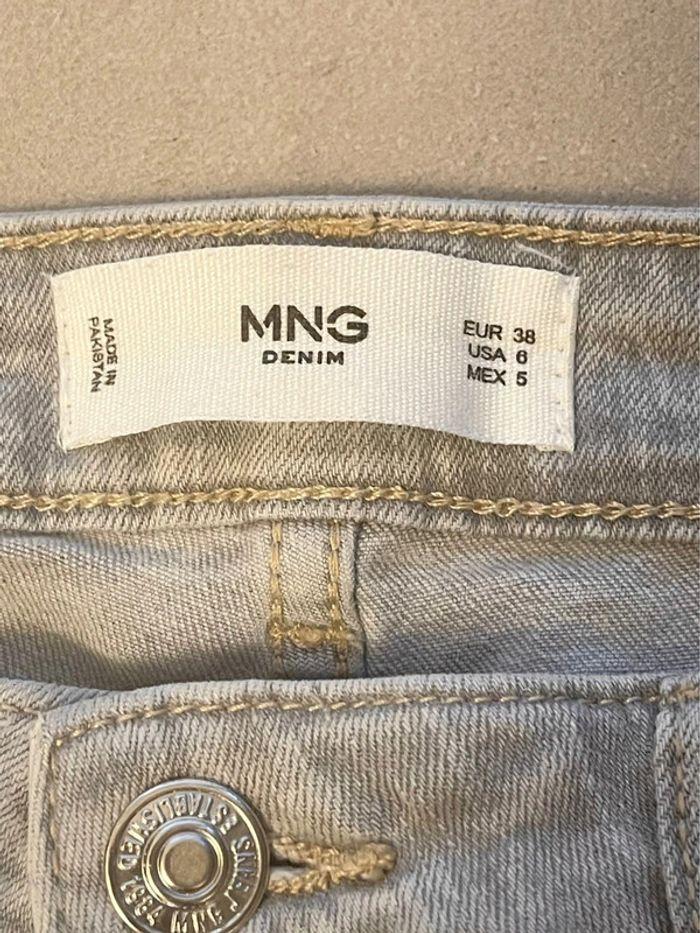 Jeans Mango femme slim fit gris Clair 38 neuf - photo numéro 3